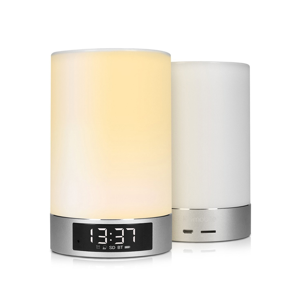 Hordozható Okos Hangszóró Érintéssel, Bluetooth, Vezeték nélküli, RGB LED Lámpával