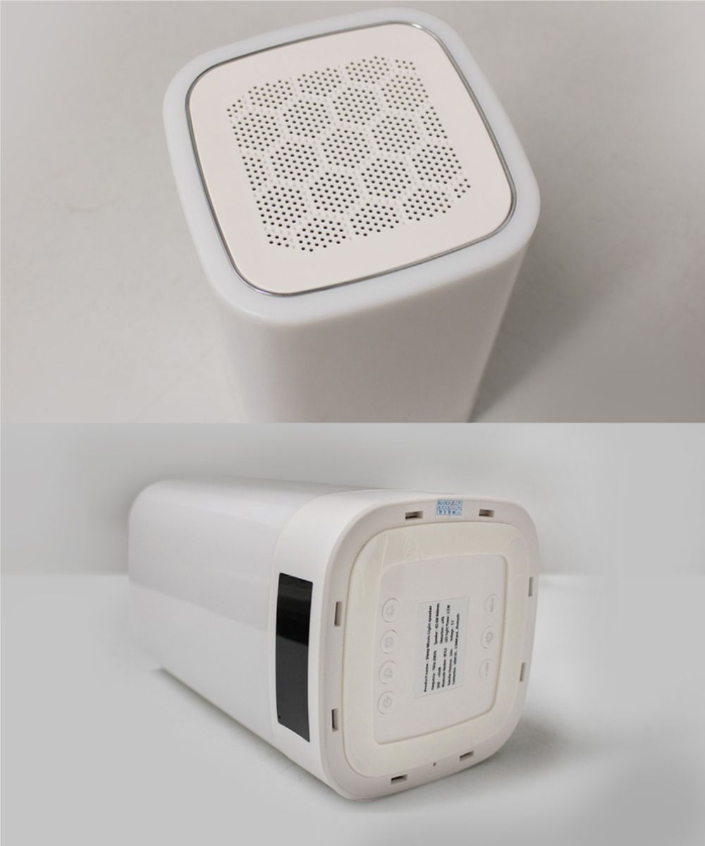 Okos Hordozható Hangszóró Érintéssel Bluetooth Red Sun WBS Q6, Bluetooth-tal, Ébresztő óra, Vezeték Nélküli