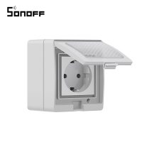 Kültéri Intelligens Csatlakozó Sonoff S55f, Mobiltelefon-vezérlés, Hangvezérlés, Hozzáférés-vezérlés-elosztás, Időzítő, Intelligens Jelenetek, Vízállóság