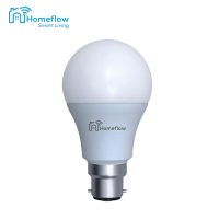 Intelligens LED Izzó Vezeték Nélküli Homeflow B-5005, B22, 9w (60w), 806lm, Tompítható, Meleg / Hideg Fény, Mobiltelefon Vezérlés