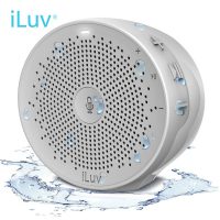 Hordozható Zuhany Hangszóró ILuv Aud Click, Beépített Mikrofon, Vízálló, Kihangosító, Wifi, Bluetooth, Amazon Alexa Kompatibilis
