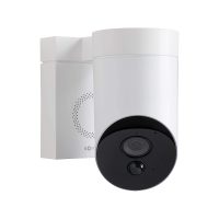 Kültéri Kamera Somfy, Wifi, 1080p Full HD, 110 dB Sziréna, Lehetséges csatlakoztatás meglévő lámpatesthez – Fehér