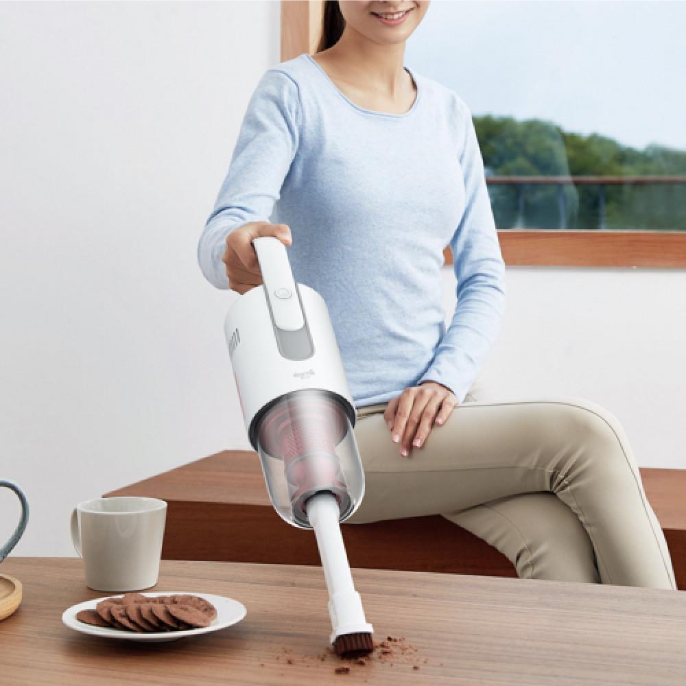 Xiaomi Deerma VC20 Plus Függőleges porszívó, Fehér, 150 W teljesítmény, Akkumulátor 2200 mAh, Kapacitás 600 ml