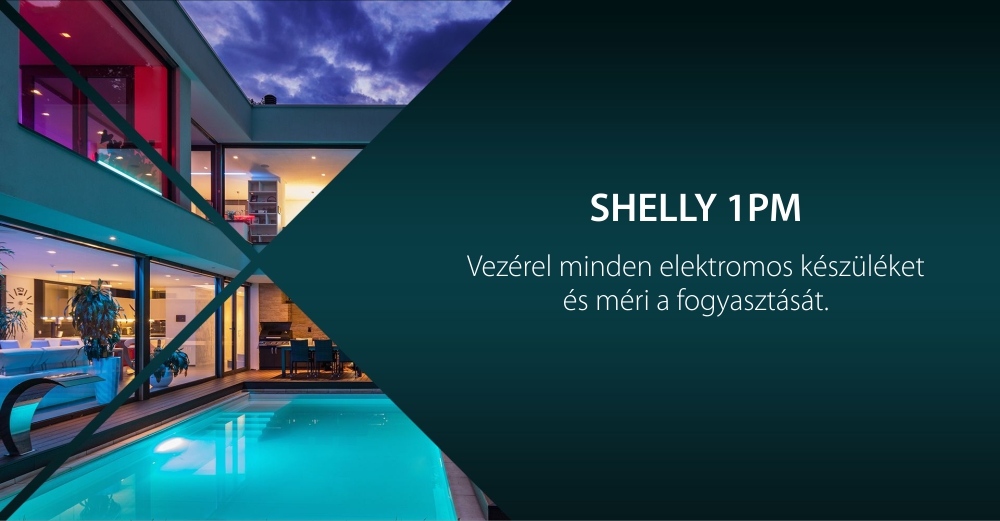 2db Intelligens Relé Csomag a Shelly 1PM Automatizálásához, Fogyasztásfigyelő, Wi-Fi, 16 A, Alkalmazásvezérlés, Kompatibilis az Amazon Alexa és a Google szolgáltatásokkal