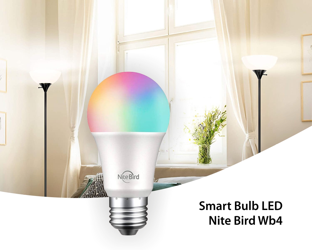 Gosund Okos Izzó Light Smart Bulb LED Nite Bird WB4 (RGB) E27