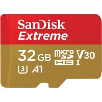 Memóriakártya SanDisk Micro SD SD adapterrel, Memória 32 GB, Class 10, Standard UHS-I U3