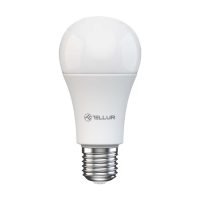 Okos LED Izzó TELLUR, Wi-Fi, Szabályozható, E27, 9W, 820 lm