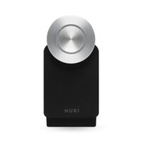 Nuki Smart Lock 3.0 Pro Intelligens zár, Bluetooth, Értesítések, Hozzáférés-vezérlés, Tevékenységnapló culoare neagra
