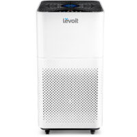 Levoit LV-H135 Légtisztító, Fehér, True HEPA szűrő, Aktív szén, 99.97% szűrés, Érintőképernyő, LED kijelző, Illóolaj tartály