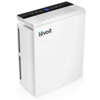 Levoit LV-H131 Légtisztító, Fehér színű, True HEPA szűrővel, Aktív szén szűrővel, 99,97%-os szűrés, Alvás üzemmód, Tartalék szűrőkészlet