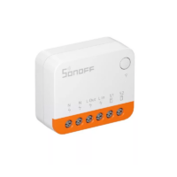 Wi-Fi Intelligens Relé Sonoff Mini R4, 10A, 2300W, Időzítések, Alkalmazásvezérlés