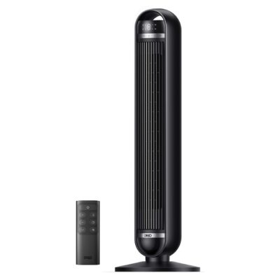 Toronyventilátor Dreo, Nomad DR-HTF014, 4 Üzemmód, 8 Sebességfokozat és 8 órás időzítő, 90°-os oszcillálás, 25 dB, Fekete