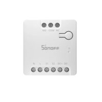 Sonoff MINI-D Smart Wifi relé, 2A, 1 csatornás, AC-DC Száraz érintkező, Anyag támogatás