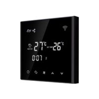Termosztát Klímaberendezéshez BeOk TGT70WIFI-AC4, vezetékes, HVAC kompatibilis, Smart Life alkalmazás