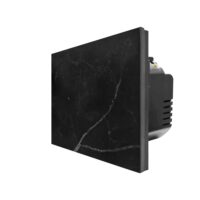 LUXION Dupla Alternatív Váltó Márvány Érintőkapcsoló, A Széria culoare neagra