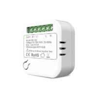 LUXION Mini-Smart Relé, Wi‑Fi, 1 bemenet, 1 kimenet, Alkalmazásvezérlés