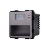 LUXION Mozgásérzékelő + Lábfény, Folyosó Lépcső Kapcsoló Modul culoare gri