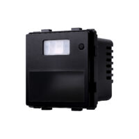 LUXION Mozgásérzékelő + Lábfény, Folyosó Lépcső Kapcsoló Modul culoare neagra