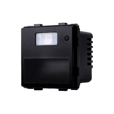 LUXION Mozgásérzékelő + Lábfény, Folyosó Lépcső Kapcsoló Modul culoare neagra