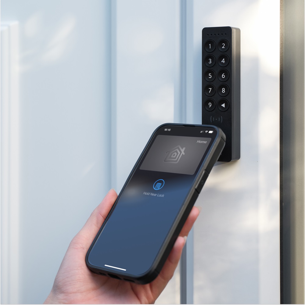 Nuki Keypad 2.0 Intelligens billentyűzet, Nuki Smart Lockhoz, NFC-vel, PIN kóddal és ujjlenyomattal